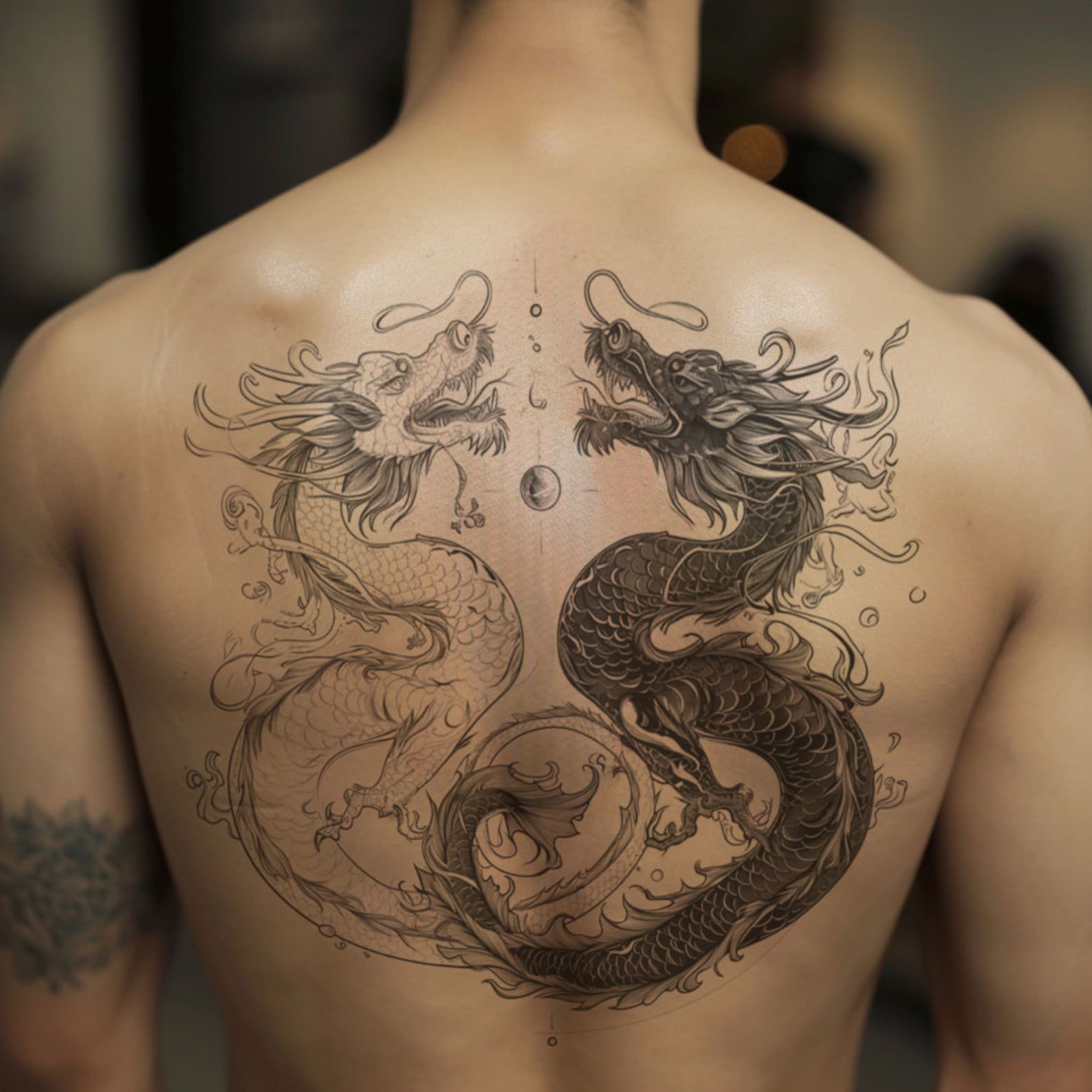 Dragons Tattoo Design Download High Resolution Digital Art PNG ...