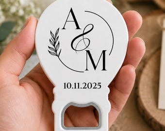 Bottle Opener Wedding Favor, Wedding Favors for Guests in Bulk, Personalized Wedding Gifts, Bridal Shower Favors, Wedding Favors