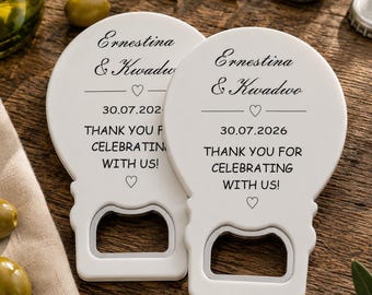 Bottle Opener Wedding Favor, Wedding Favors for Guests in Bulk, Personalized Wedding Gifts, Bridal Shower Favors, Wedding Favors