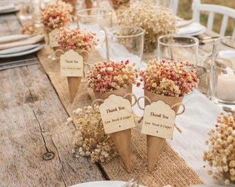 Mini bouquet of 65 colorful dried flowers,customizable magnetic bouquet, boho bouquet, bouquet gifts for guests,magnetic gifts,wedding gifts