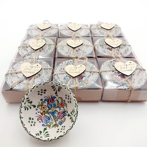Bulk Bowl Gifts for Guests, Colorful Patterned Bowl Gifts, Baby Gifts, Ceramic Wedding Gifts, Small Bowl Gifts, Guest Wedding Gifts