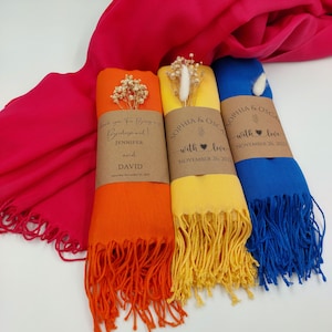 Shawls for wedding ,lColorful Pashmina Shawl, Personalized Shawl, Wedding Scarf, Bridesmaid Shawl, Shawls for Wedding, Wedding Shawl Scarves