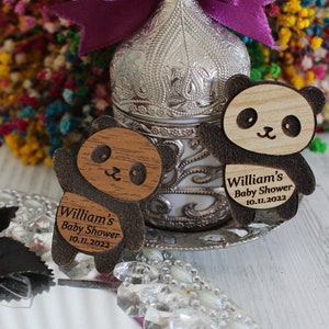 Etiqueta personalizada para chá de bebê, lembranças para chá de bebê, etiquetas de madeira personalizadas para chá de bebê, etiqueta de madeira, etiqueta de madeira para chá de bebê, obrigado