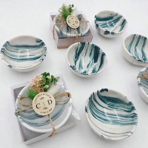 Bulk Wedding Favor Bowls, Rustic Candy Bowls, Bridal Shower Bowls,Bohemian Wedding Favors,Small Decorative Bowls for Guests,Baby Shower Bowl