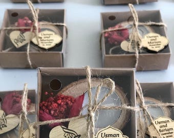 Personalized Wedding Favors For Guests In Bulk, Islamic Wedding Favors, Rustic Wedding Favors, Bridal Shower Favors, Wedding Candle Favors