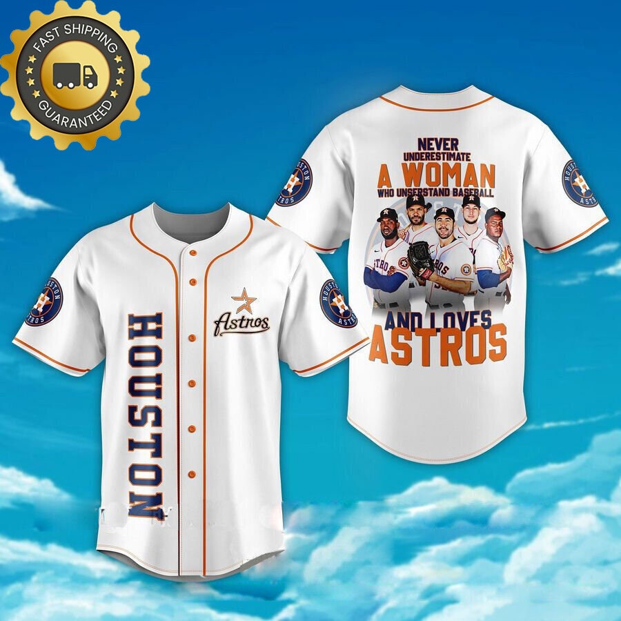 Customize Astros Jersey w/ Bugs Bunny | White