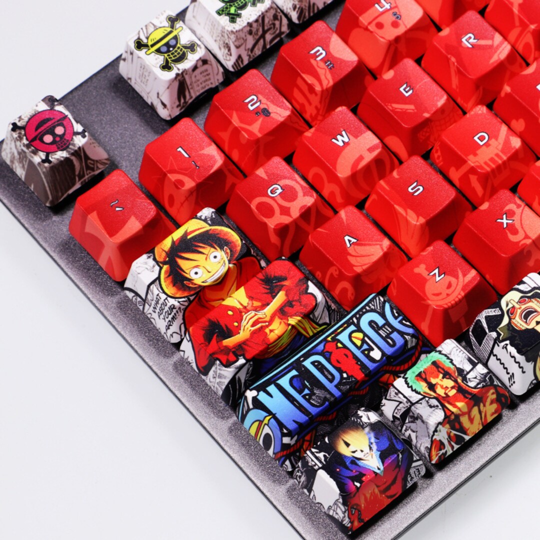 One Piece Keycaps Keycaps Set Keycaps Anime Keycapskeycaps Etsy UK