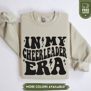 In meiner Cheerleader-Ära-Sweatshirt, Cheer Sweatshirt, In meiner Cheer-Ära, Cheerleader-Geschenke, leistungsfähiges Cheer-Teamgeschenk, Cheerleader-Hoodie