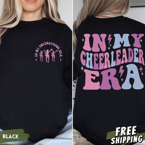 In meiner Cheerleader-Ära-Sweatshirt, Cheer Sweatshirt, In meiner Cheer-Ära, Cheerleader-Geschenke, leistungsfähiges Cheer-Teamgeschenk, Cheerleader-Hoodie