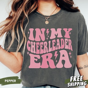In My Cheerleader Era Shirt, Cheer Sweatshirt, In My Cheer Era Sweater, Cheerleading Gifts, Competitive Cheer Team Gift, Cheerleader Hoodie