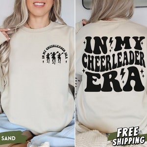 In meiner Cheerleader-Ära-Sweatshirt, Cheer Sweatshirt, In meiner Cheer-Ära, Cheerleader-Geschenke, leistungsfähiges Cheer-Teamgeschenk, Cheerleader-Hoodie