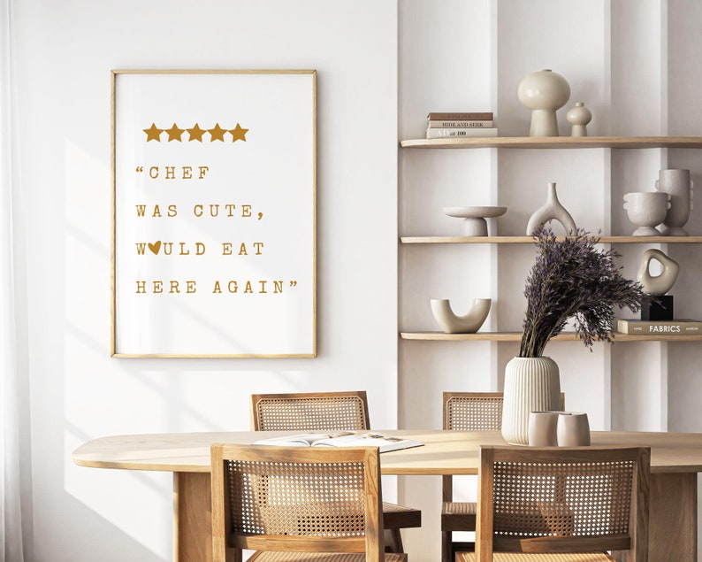 Lustige Küchentücher „Chef Was Cute Would Eat Here Again“ – 40x61 Cm, Saugstark & Dekorativ