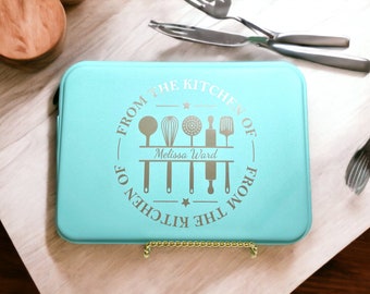 Personalized Cake Pan Personalized gift for women Personalized bakeware Custom name baking dish gift for mom Custom gift for Bride