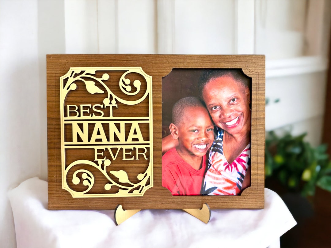 Customized Nana Photo Frame Grandmother Picture Frame Grandma Etsy