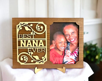 Nana photo frame Custom Grandmother picture frame Grandma photo frame Gift for grandmother Gift for Nana Mother's Day gift