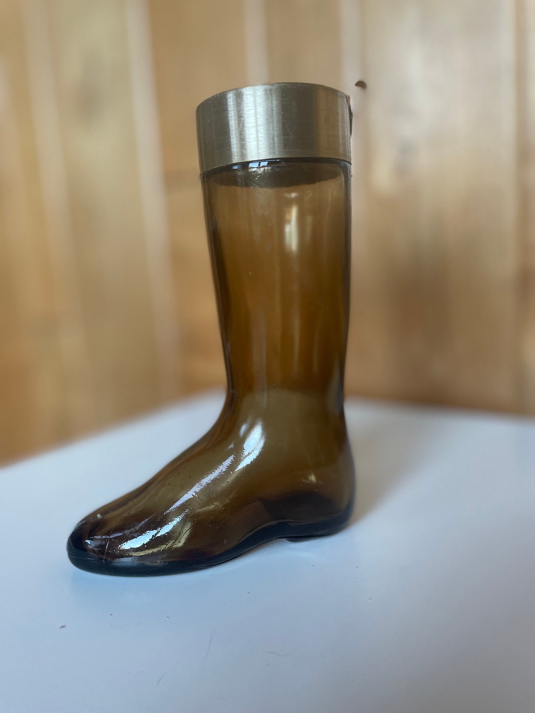 Vintage Avon Boot Lotion Bottle Etsy