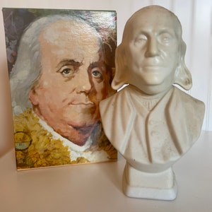 Vintage Avon Benjamin Franklin Wild Country Cologne Bottle