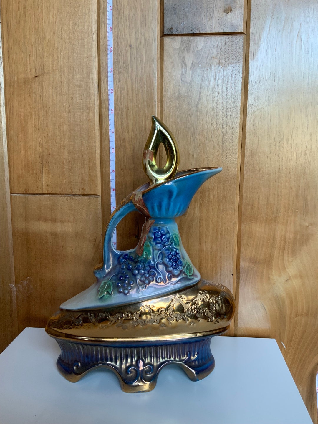 Vintage Jim Beam Decanter #145 Regal China Gold Grapes - Etsy