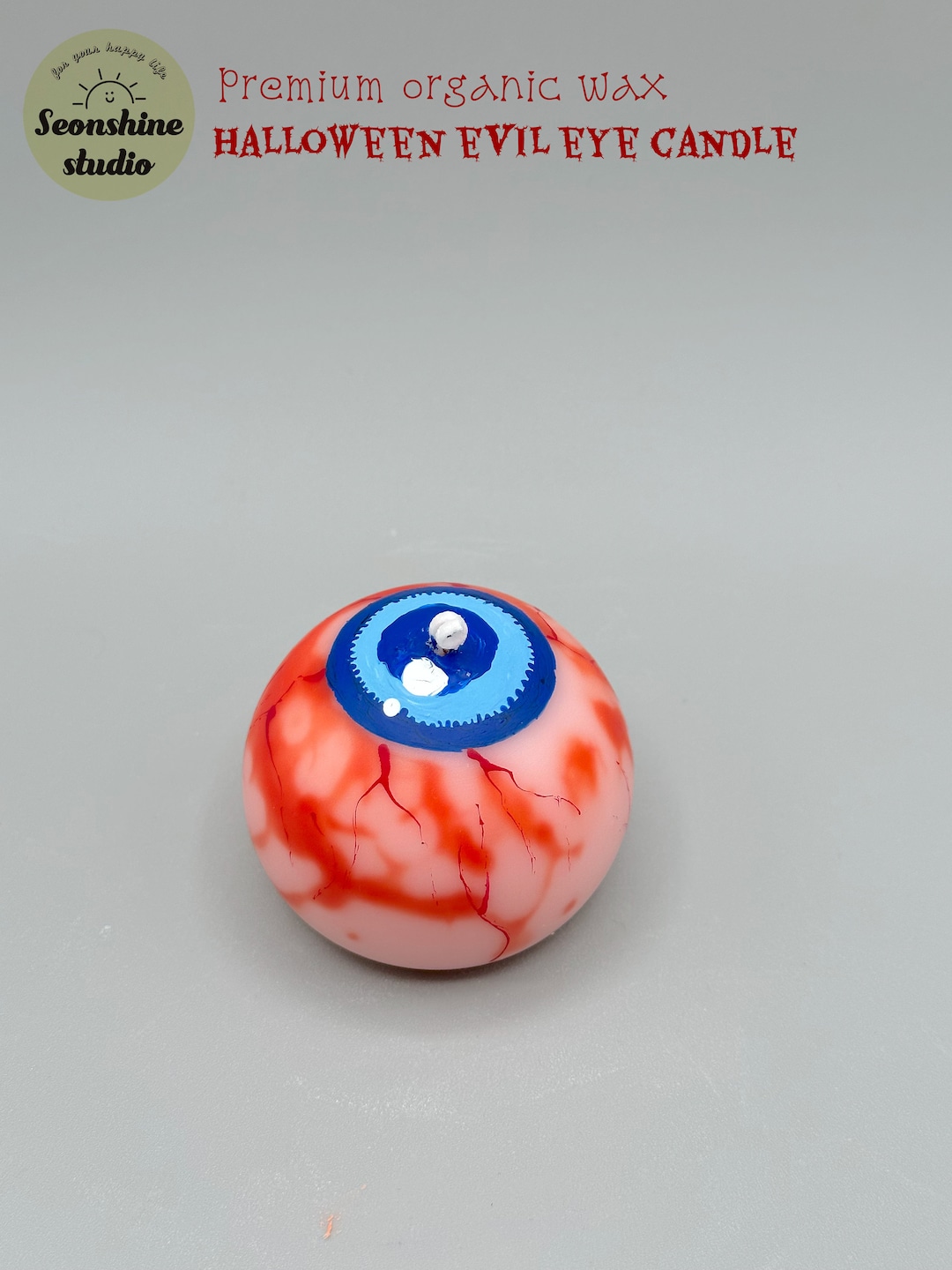 Halloween Candle, Evil Eye Candle, Spooky Eye Ball, Halloween Decor