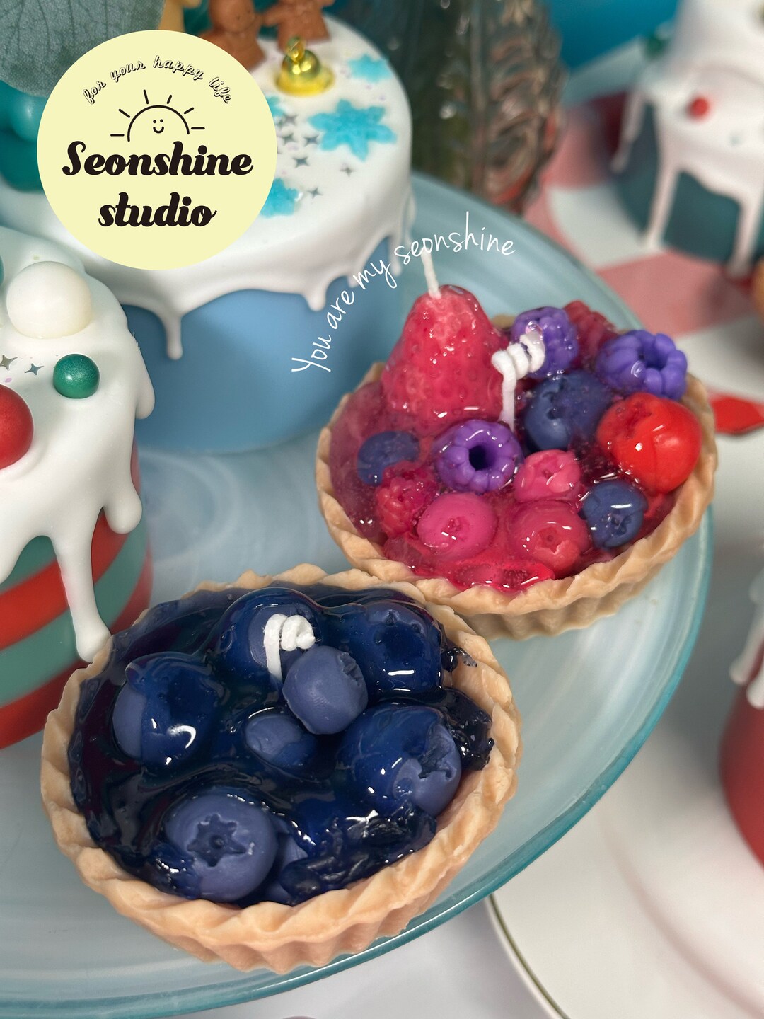 Pie Candle Set Strawberry Tart Pumpkin Pie Blueberry Mixed Berries pie-candle-set-strawberry-tart-pumpkin-pie-blueberry-mixed-berries