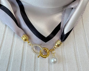 100% pure silk, scarf for mom, 25.5 in square scarf, custom charm accessory silk scarf