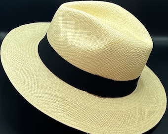 Men Panama Hat/ Minos Summer Hat/ 100% handwoven made with Toquilla Straw/ Fine Quality