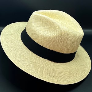 Men Panama Hat/ Minos Summer Hat/ 100% handwoven made with Toquilla Straw/ Fine Quality