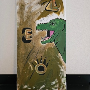 Dinosaur Painting for Toddlers :)