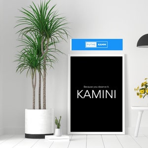 KAMINI - Embrace Your Strength and Defy Negativity - Two A3 PDF Desi/Punjabi/Hindi Inspired Funny Wall Art