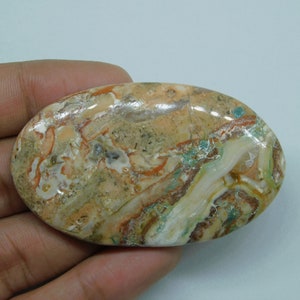 100%Natural Picasso jasper Stone Picasso jasper Cabochon Picasso jasper gemstone ,Picasso jasper loose stone for Jewelry 113Ct image 5