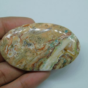 100%Natural Picasso jasper Stone Picasso jasper Cabochon Picasso jasper gemstone ,Picasso jasper loose stone for Jewelry 113Ct image 4