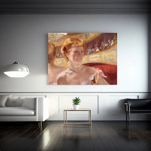 Giclée Fine Art Print; &quot;Woman With A Pearl Necklace&quot; By Mary Cassatt; Fine Art Print; Giclée Print; Impressionist Art Print; Mary Cassatt