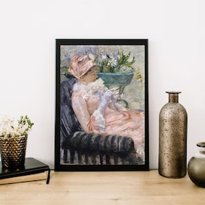 Giclée Fine Art Print; &quot;The Cup Of Tea&quot; By Mary Cassatt; Fine Art Print; Giclée Print; Impressionist Art Print; Mary Cassatt Art Print