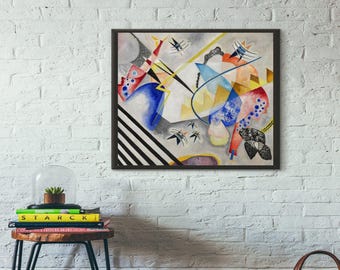Giclée Fine Art Print; "White Center" By Wassily Kandinsky; Fine Art Print; Giclée Print; Modern Art; Kandinsky Art; Kandinsky; Abstract