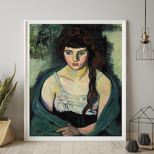 Giclée Fine Art Print; &quot;Victorine&quot; By Suzanne Valadon; Fine Art Print; Giclée Print; Realism Art; Realism Art Print; Impressionism