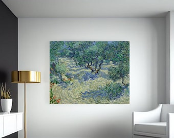 Giclée Fine Art Print; "Olive Orchard" By Vincent Van Gogh; Fine Art Print; Giclée Print; Van Gogh Art; Van Gogh Print; Impressionism Art