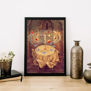 Giclée Fine Art Print; &quot;Still Life Resurrecting&quot; By Remedios Varo; Fine Art Print; Giclée Print; Surrealism Art; Remedios Varo Art Print