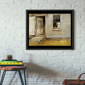 Giclée Fine Art Print; &quot;New England&quot; By Andrew Wyeth; Painting Circa 1960. Fine Art Print; Giclée Print; Andrew Wyeth Art Print; Americana