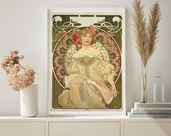 Giclée Fine Art Print; "Champenoise" By Alphonse Mucha; Fine Art Print; Giclée Print; Art Nouveau; Art Nouveau Print; Art Nouveau Art