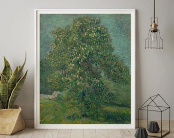 Giclée Fine Art Print; "Horse Chestnut Tree In Blossom" By Vincent Van Gogh; Fine Art Print; Giclée Print; Van Gogh Art; Impressionism Art
