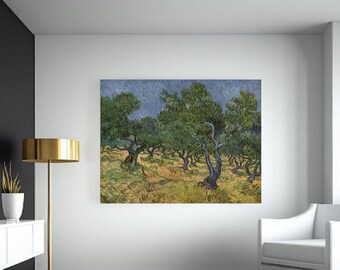 Giclée Fine Art Print; "Olive Trees" By Vincent Van Gogh; Fine Art Print; Giclée Print; Van Gogh Art; Van Gogh Print; Impressionism Art
