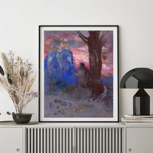 Giclée Fine Art Print; &quot;The Centaur&quot; By Odilon Redon; Fine Art Print; Giclée Print; Symbolism Art; Symbolism Art Print; Odilon Redon Art