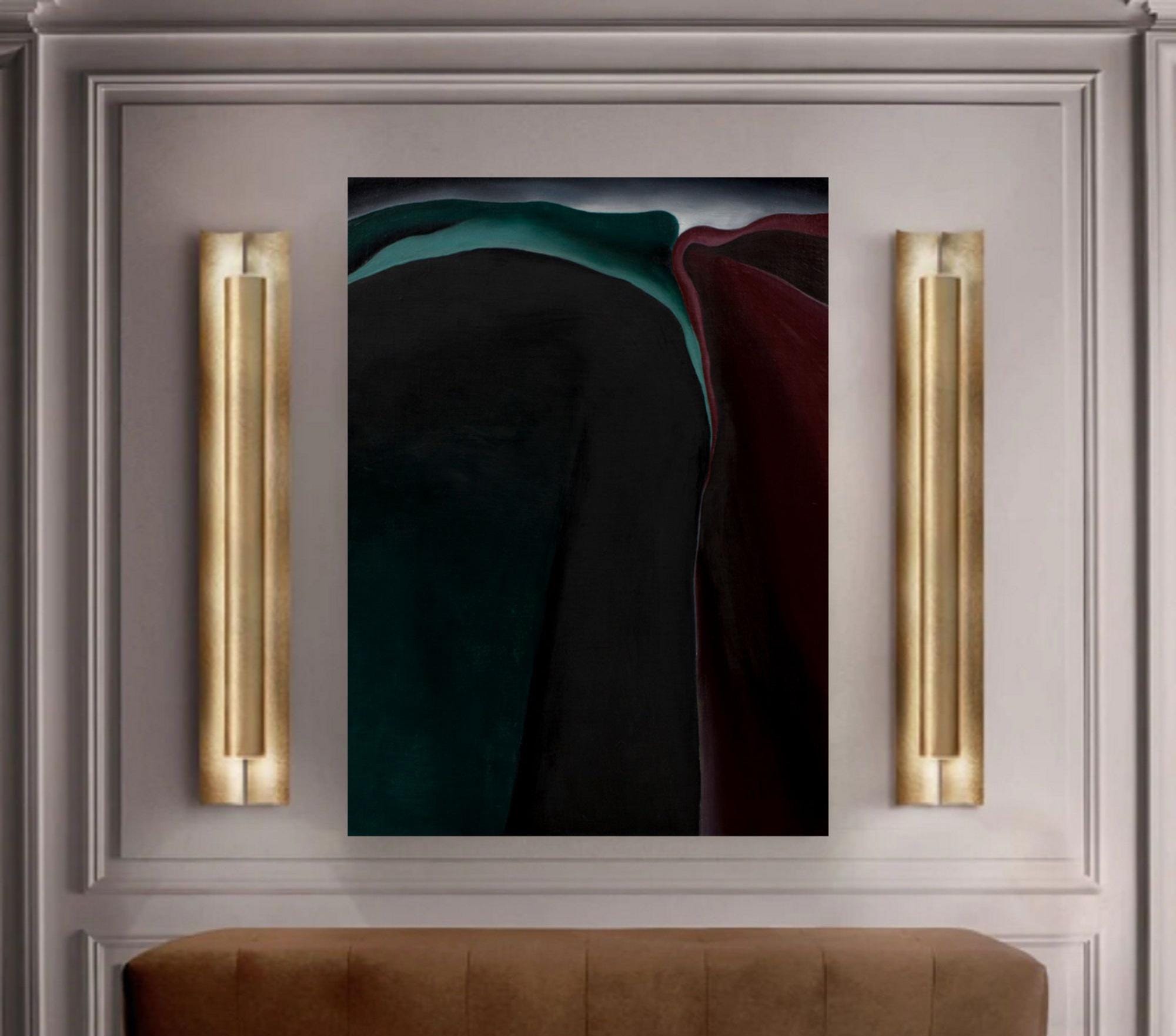 Giclée Fine Art Print; "Dark Abstraction" By Georgia O'Keeffe; Fine Art Print; Giclée Print; O'Keeffe Print; O'Keeffe Art Print; Modernism