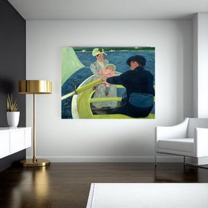 Giclée Fine Art Print; &quot;The Boating Party&quot; By Mary Cassatt; Fine Art Print; Giclée Print; Impressionist Art Print; Mary Cassatt Art Print