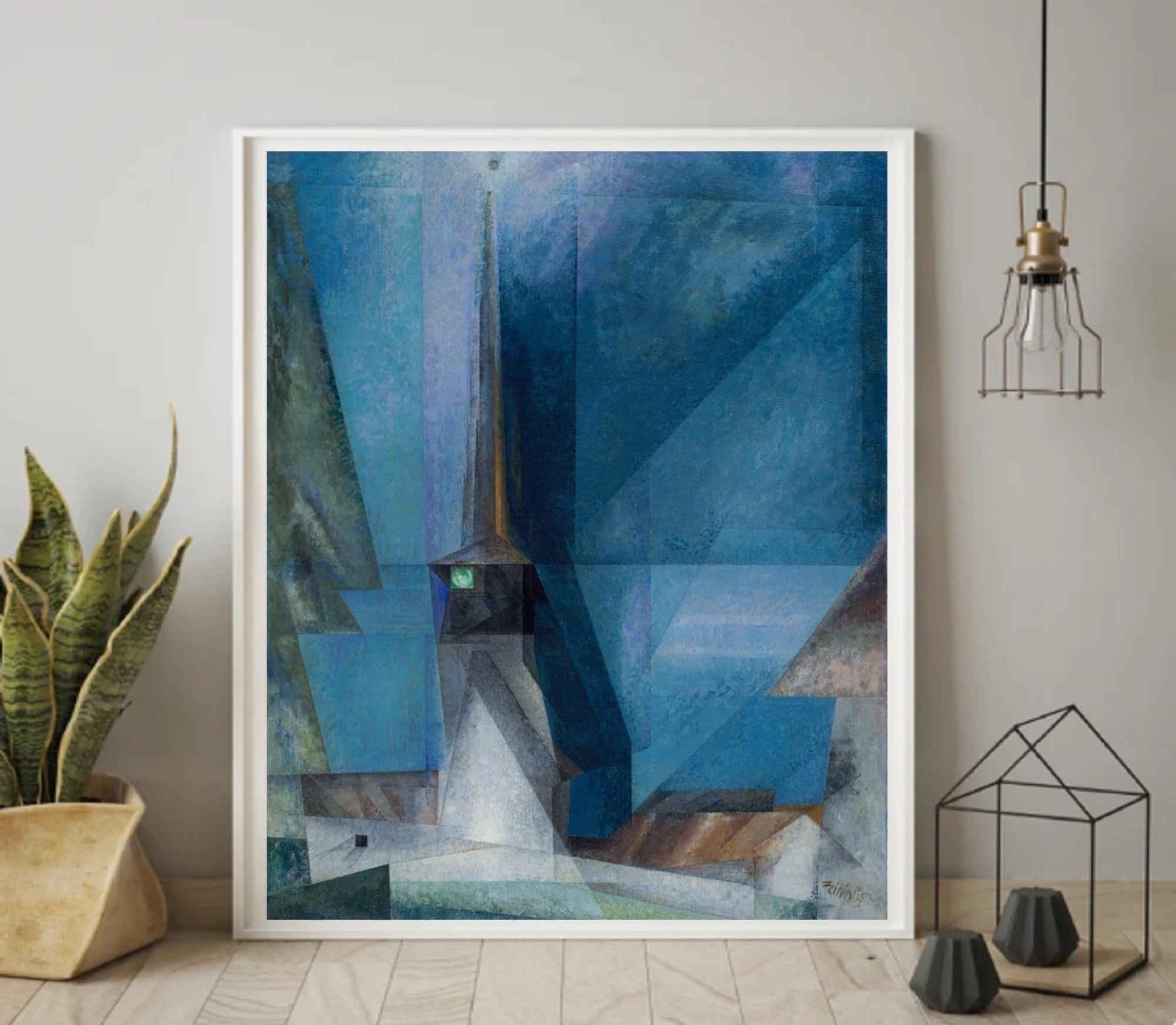 Lyonel Feininger、Segeoboote、海外版超希少レゾネ Lyonel Feininger