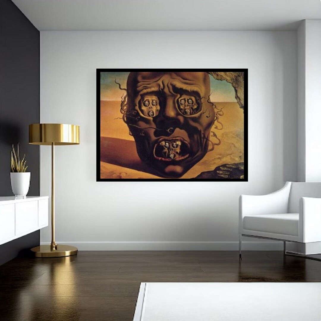 Gicl E Fine Art Print The Face Of War By Salvador Dali Fine Art Il 1080xN.5092363676 76c2