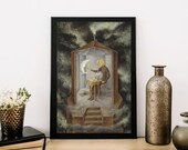Giclée Fine Art Print; "Papilla Estelar (Star Porridge)" By Remedios Varo; Fine Art Print; Giclée Print; Surrealism Art; Remedios Varo Art