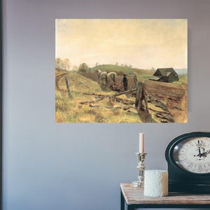Giclée Fine Art Print; &quot;Spring Landscape At Kuerners&quot; By Andrew Wyeth; Painting Circa 1933. Fine Art Print; Giclée Print; Wyeth Art Print
