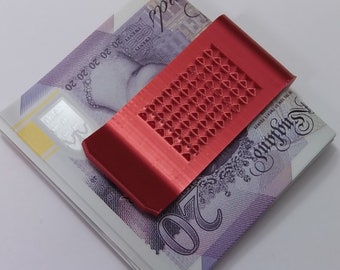 SILK money clip holder great to keep your notes together 3D printed