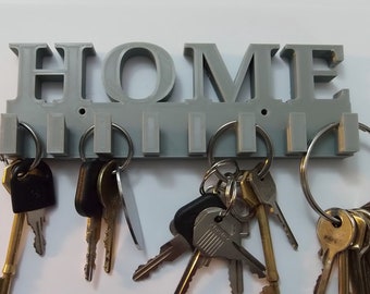 key holder hooks home wall mounted key organiser 3D PRINTED